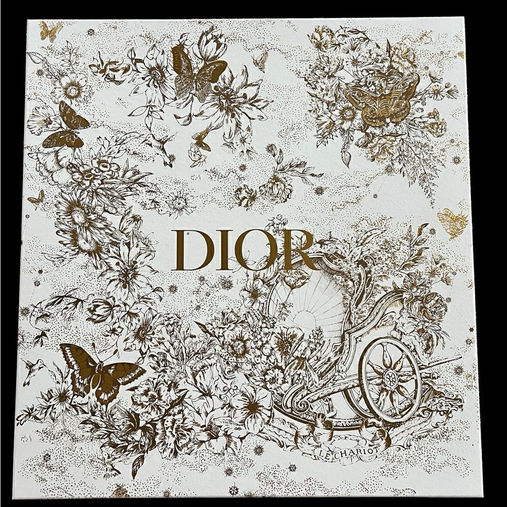 SET OF AUTHENTIC HUGE BOX AND SHOPPING BAG BY CHRISTIAN DIOR